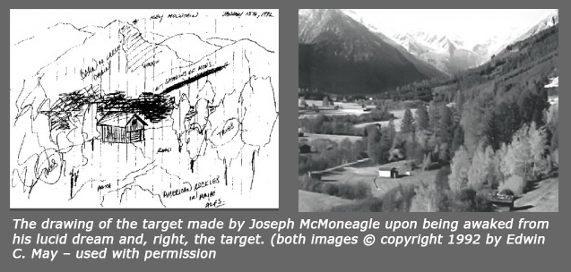 Remote Viewing Cabin Sketch and Target